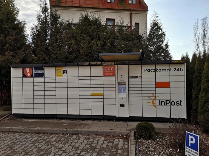 Paczkomat WRO35A Przy myjni bezdotykowej