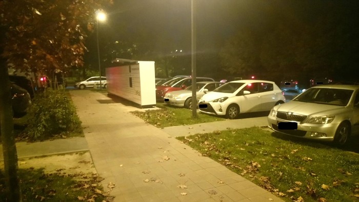 Поштомат WRO39M Na parkingu Aquaparku