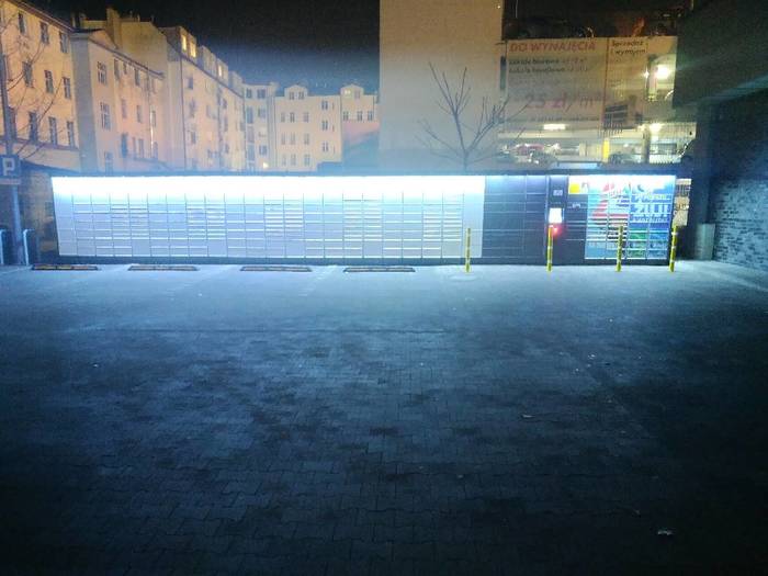 Paczkomat WRO41A Przy sklepie Aldi