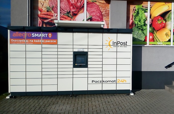 Parcel Locker WRUS01M Przy sklepie