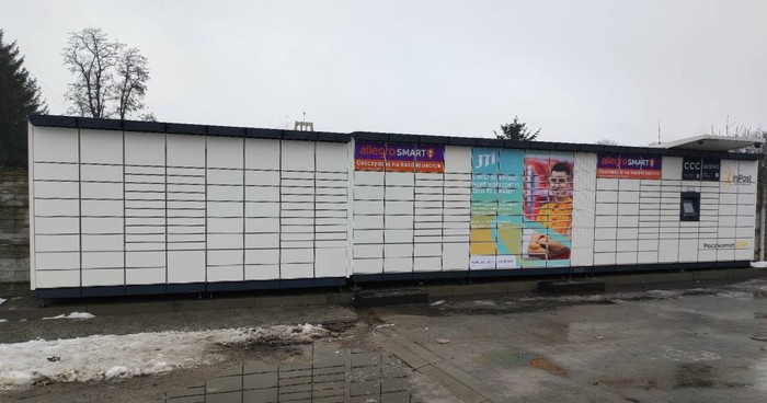 Paczkomat WRW01M Przy sklepie Groszek