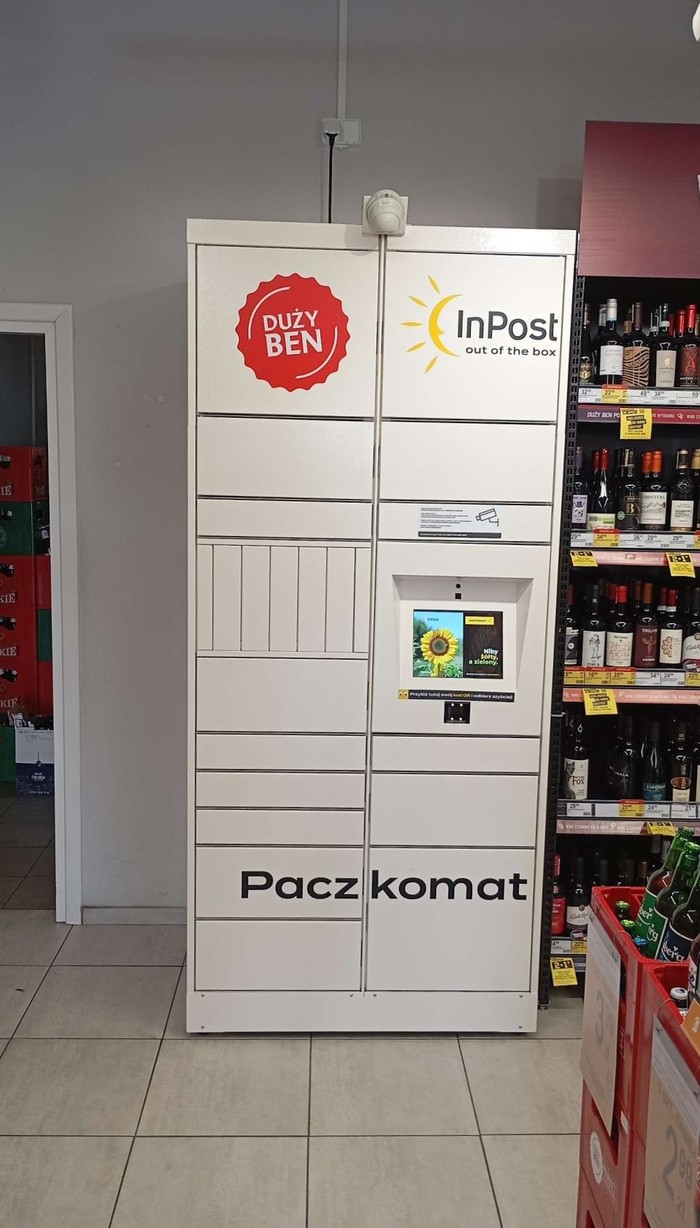 Paczkomat WSC01HP w sklepie Duży Ben