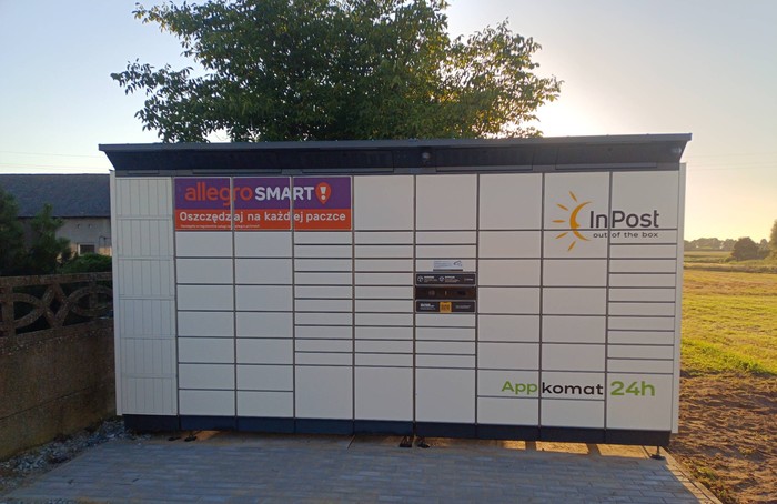 Paczkomat WSTZ01BAPP Na prywatnej posesji