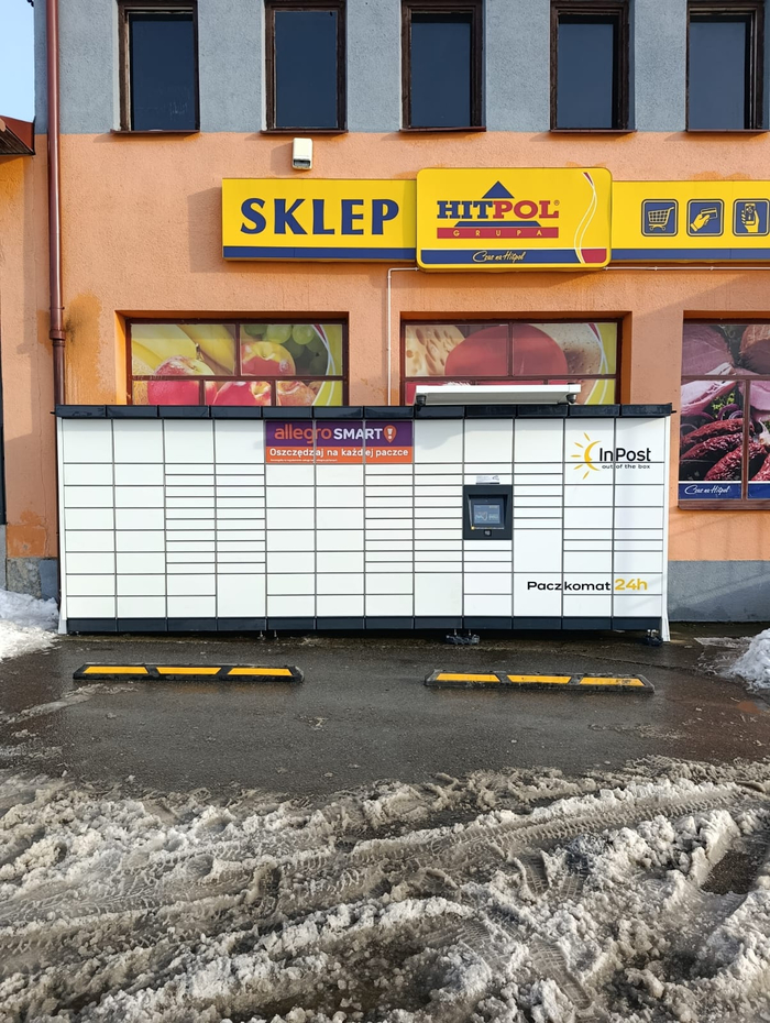 Paczkomat WTW02M Przy sklepie GS