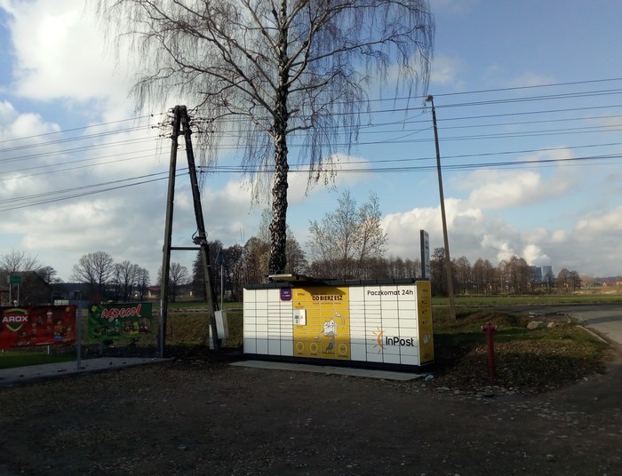 Paczkomat WYR02N Przy centrum ogrodniczym