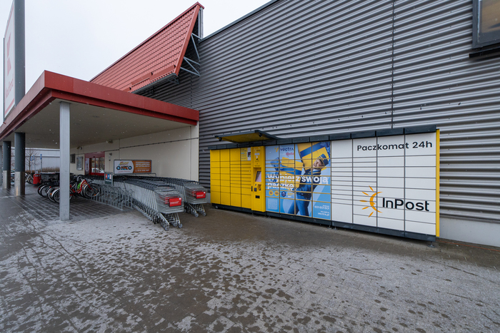 Paczkomat WYS02A Przy sklepie Kaufland