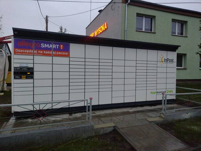 Поштомат WYSK01BAPP Przy budynku OSP