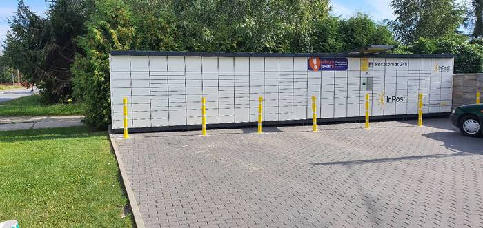Поштомат WZA01N Parking przy Delikatesach Leśnych