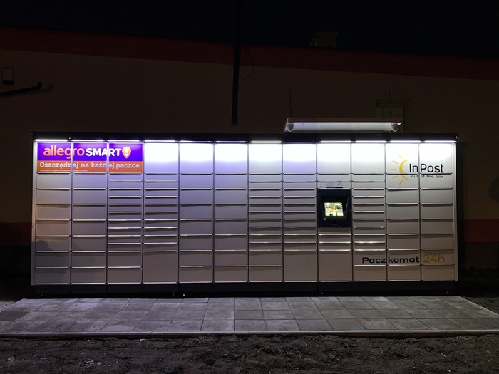 Parcel Locker WZC02M Przy sklepie