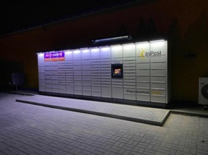 Paczkomat XBB01M Przy sklepie spożywczym