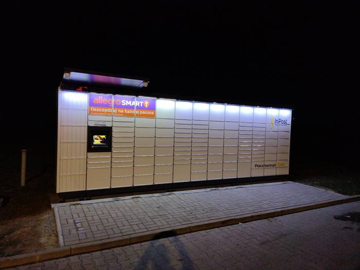 Paczkomat XID01M Market Dino