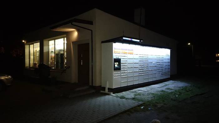 Paczkomat XLQ01M Przy sklepie spożywczym