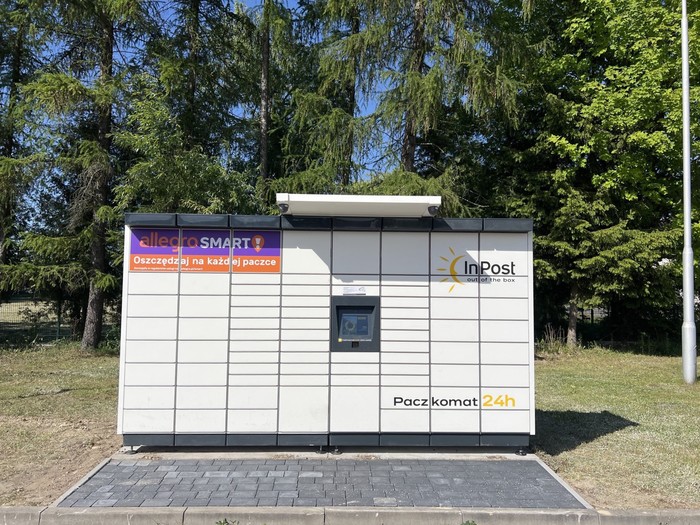 Поштомат XUC02M Przy stacji paliw