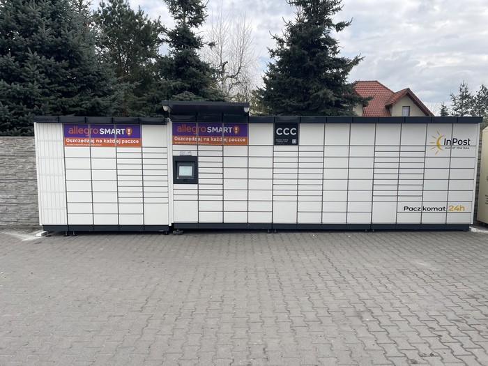 Поштомат XWS01M Przy sklepie spożywczym