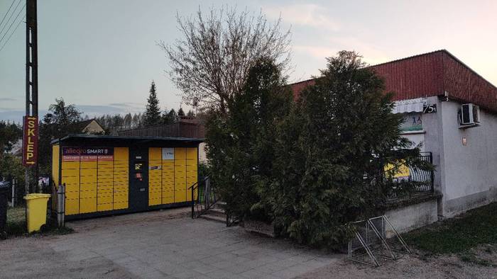 Parcel Locker XWZ01E Przy sklepie spożywczym