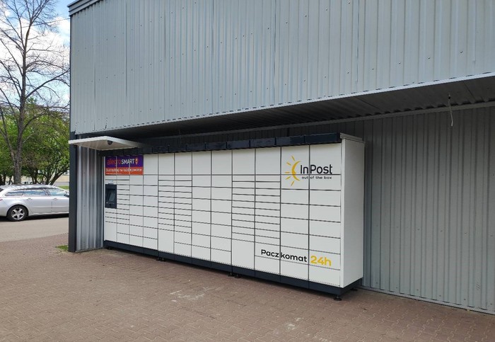 Parcel Locker YNG01M Parking przy sklepie Krokodylek