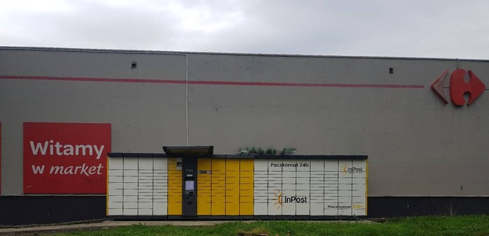 Paczkomat ZAB02A Carrefour Zabrze Chopina