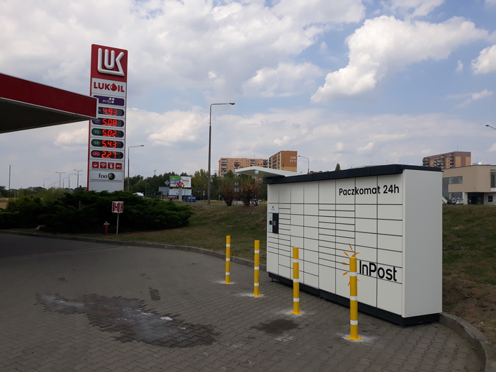 Paczkomat ZAB04N Stacja paliw AMIC ENERGY