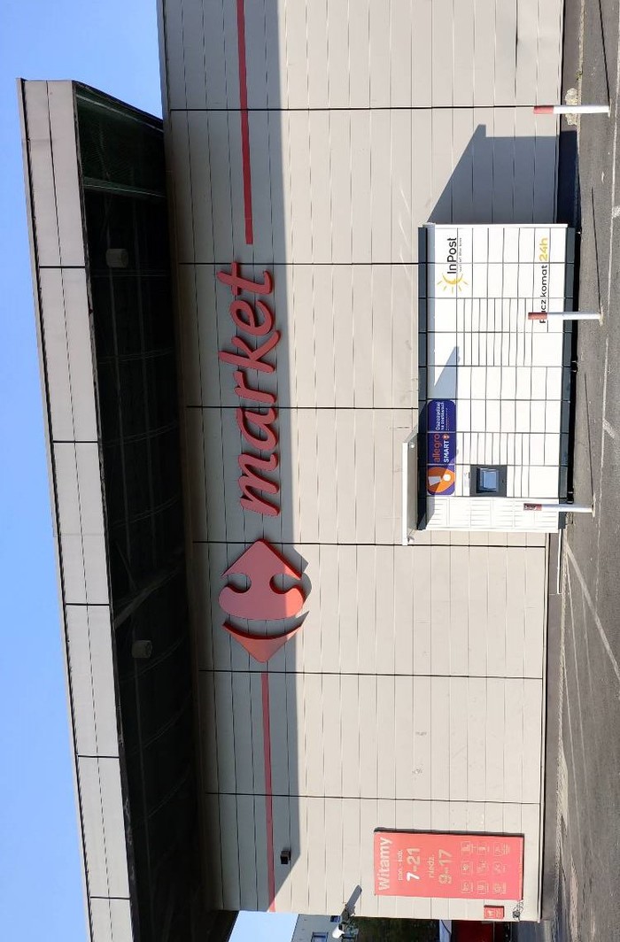 Paczkomat ZAB20M Parking przy Carrefour