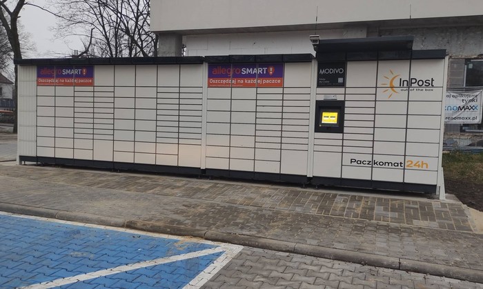 Paczkomat ZAB31M Zabrze Metalowiec II