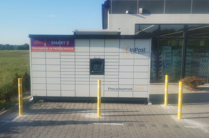 Parcel Locker ZAJK01M Parking sklepu