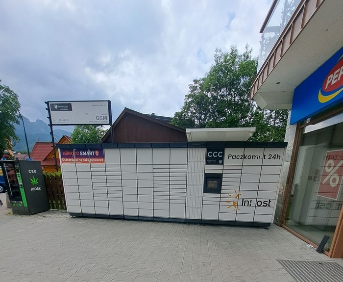 Parcel Locker ZAK01M Przy sklepie Pepco