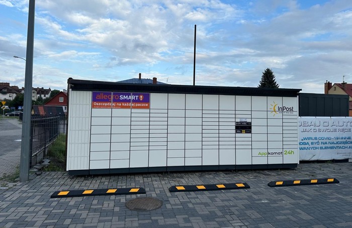Parcel Locker ZAM02BAPP Przy myjni