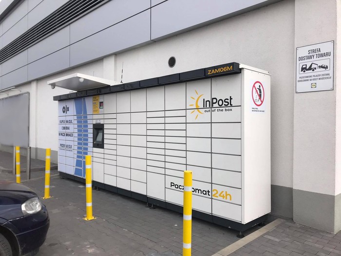 Parcel Locker ZAM06M Przy Lidlu