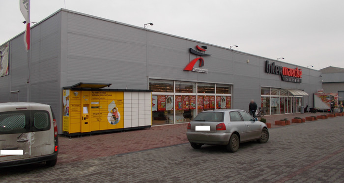 Paczkomat ZAR01A Przy markecie Intermarche