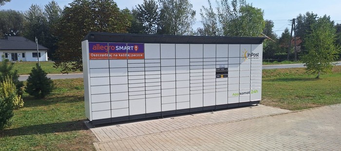 Paczkomat ZARZ01BAPP Przy myjni samochodowej