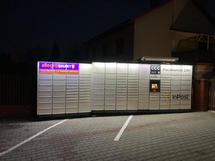 Paczkomat ZASO01M Przy sklepie Lewiatan