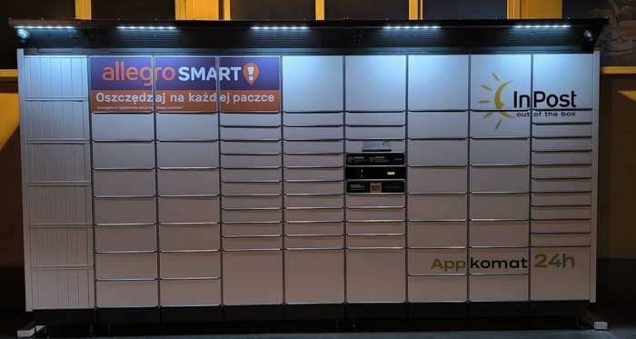 Parcel Locker ZAVD01BAPP Przy sklepie spożywczym