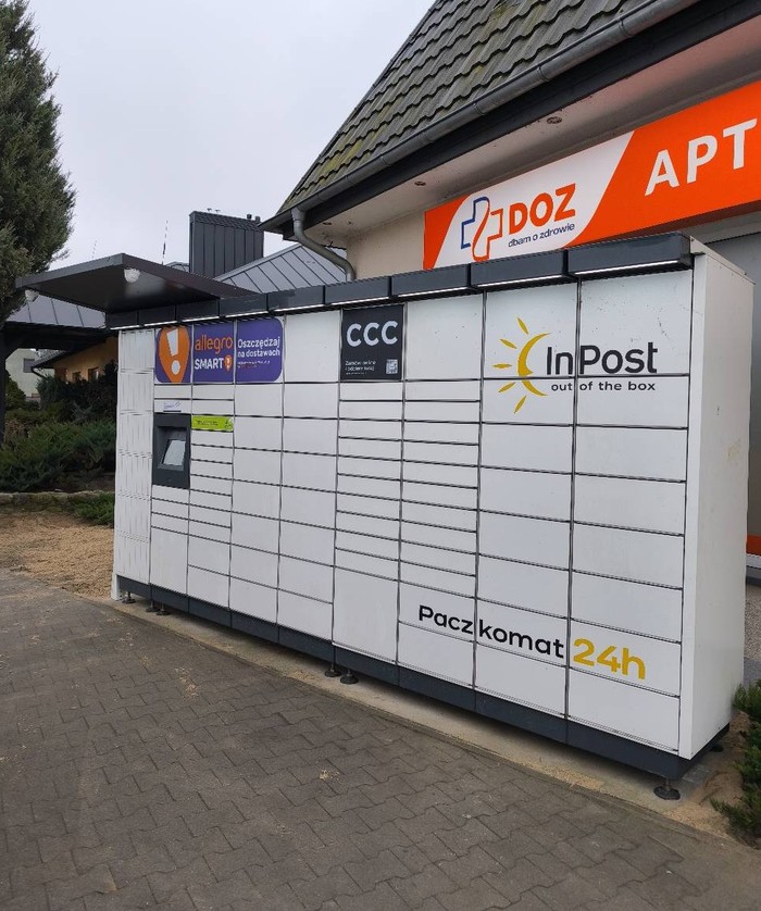 Paczkomat ZBO03M przy aptece