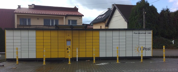 Parcel Locker ZBR02A Przy markecie Biedronka