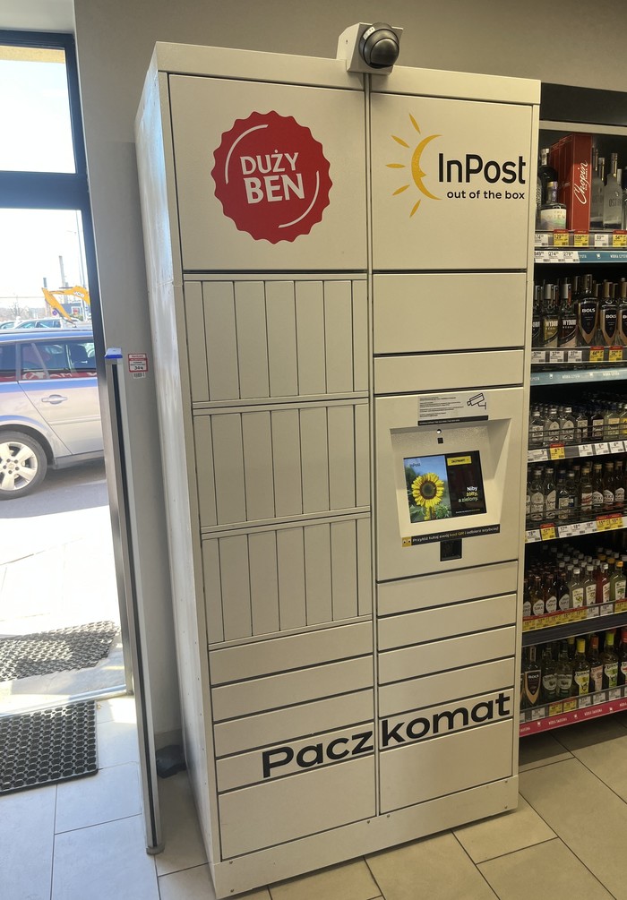 Paczkomat ZDW01HP w sklepie Duży Ben