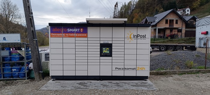 Paczkomat ZEG01M Przy sklepie Katarzynka