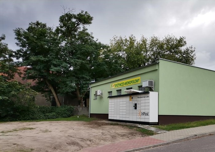 Поштомат ZER02N Na tyłach salonu BALANCE STUDIO Hair&Body