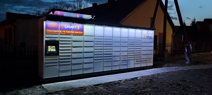 Parcel Locker ZGB01M Przy ogrodzeniu sklepu