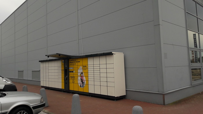 Paczkomat ZGO02A przy Galerii Zielonej