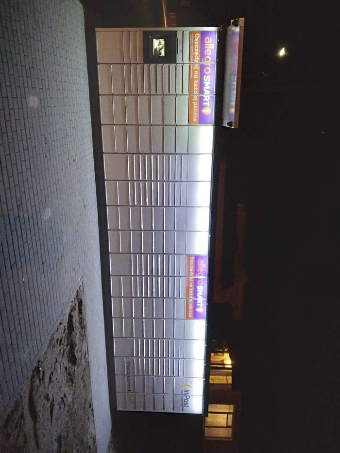 Paczkomat ZGO56M teren prywatnej posesji