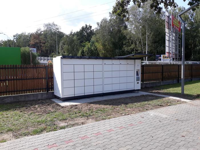Parcel Locker ZIE01I Przy pawilonach handlowych
