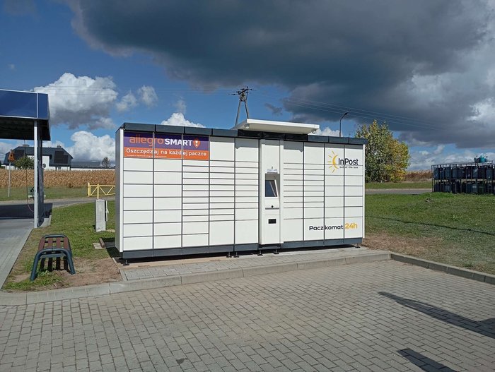 Paczkomat ZIO01A Stacja paliw Moya