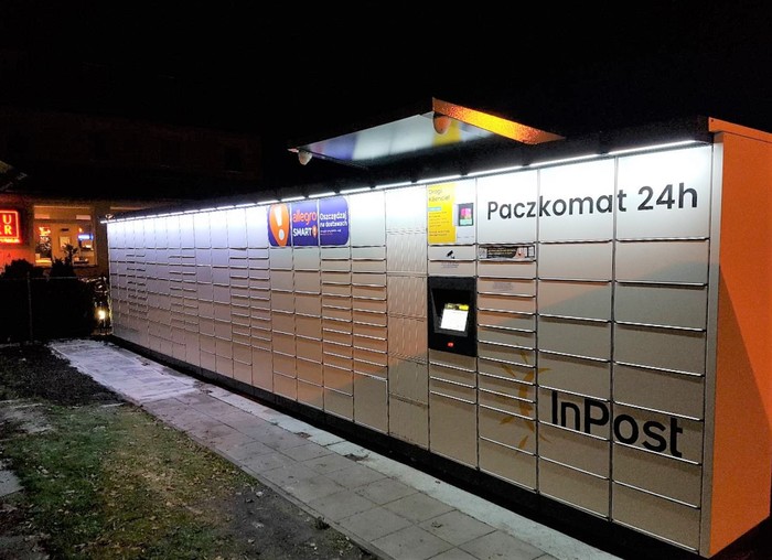 Paczkomat ZKI02M Przy delikatesach Sagina
