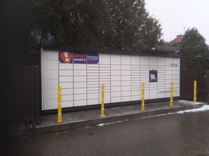 Paczkomat ZKI03M Ogrodzenie posesji