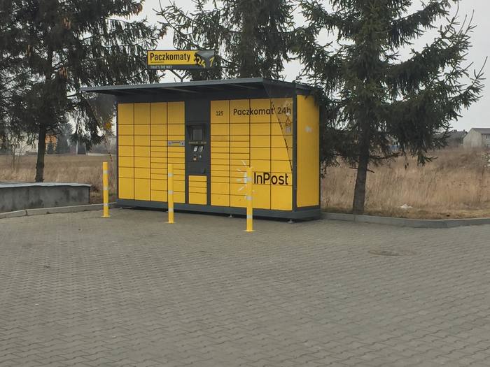 Поштомат ZKU325 Stacja paliw Orlen