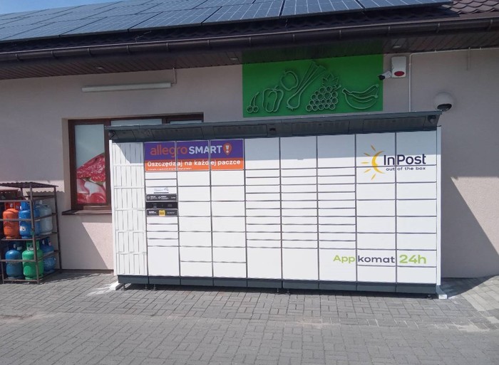 Paczkomat ZLOH01BAPP koło lewiatana