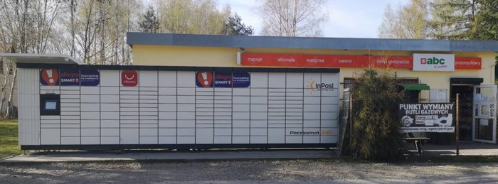 Parcel Locker ZLS01M Przy sklepie ABC