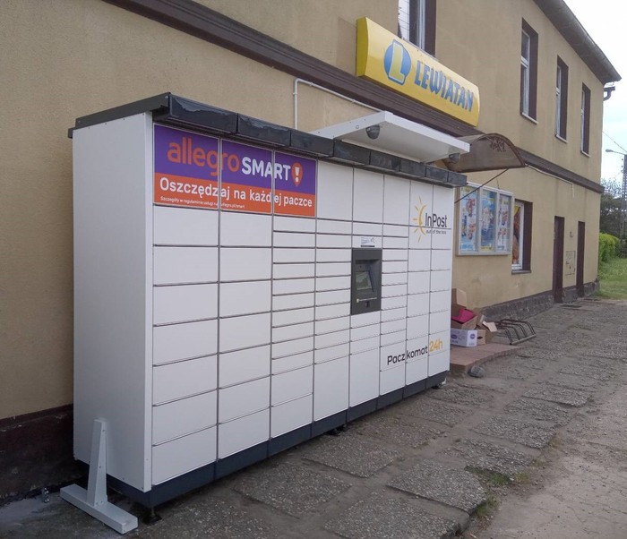 Paczkomat ZLTG01M Przy sklepie Lewiatan