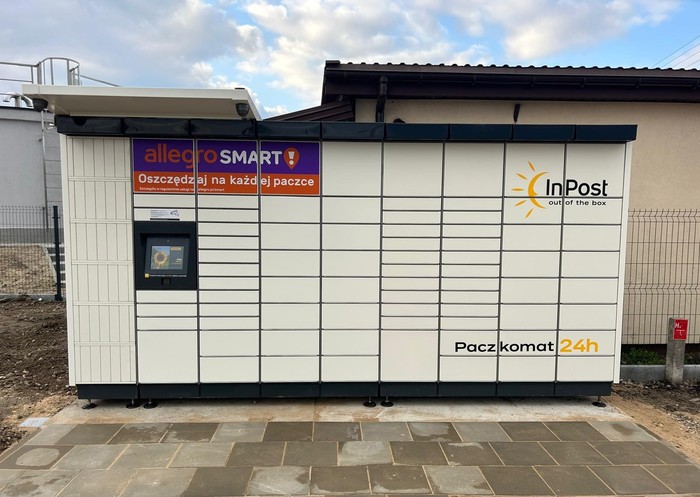 Paczkomat ZMNE01M przy OSP