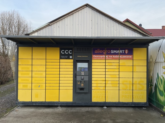 Paczkomat ZMP01G Przy sklepie spożywczym